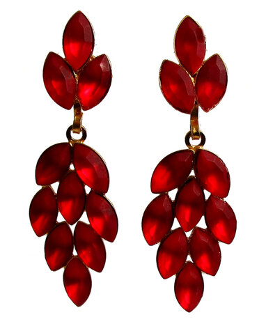 Chandelier mini, rot