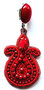 Ohrstecker-oder--Clips-versilbert-rot;-Soutache-Rot-Töne