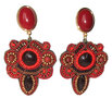 Soutache-Rot--und-Bronze-töne